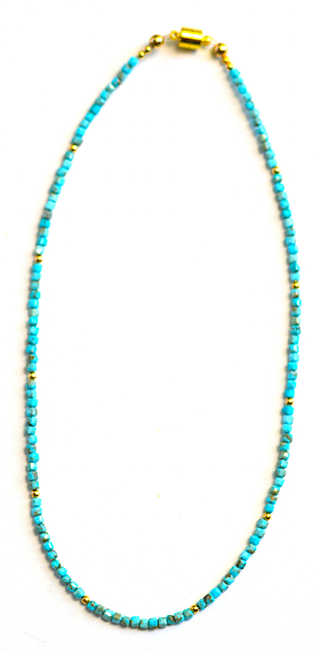 Turquoise Necklace 16"